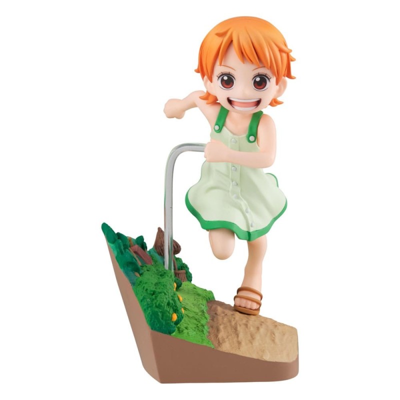 Statuette One Piece G.E.M. Nami "Run! Run! Run!"