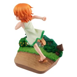 Statuette One Piece G.E.M. Nami "Run! Run! Run!"
