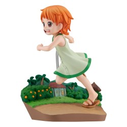 Statuette One Piece G.E.M. Nami "Run! Run! Run!"
