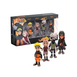 Lot De 4 Figurines Naruto Shippuden Minix Naruto, Sakura, Kakashi et Itachi