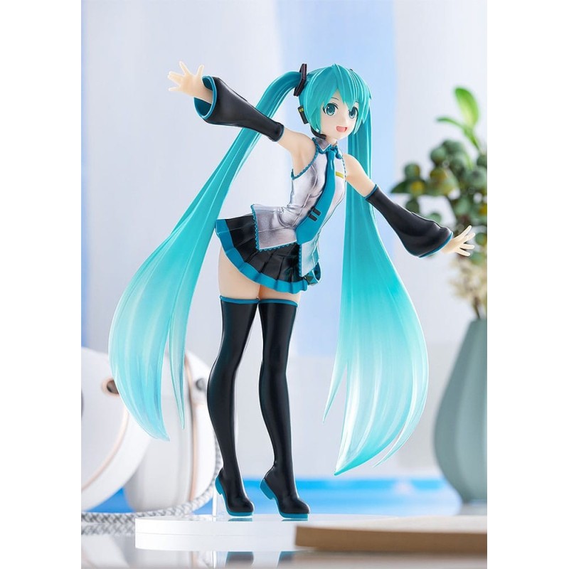 Statuette Character Vocal Series 01: Hatsune Miku Pop Up Parade Hatsune Miku Translucent Color Version