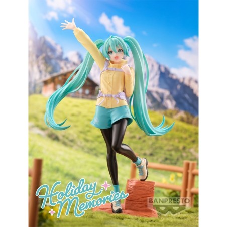 Figurine Hatsune Miku Holiday Memories Mountain Climbing Version