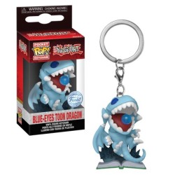 Porte-clés Yu Gi Oh Pocket POP! Blue-Eyes Toon Dragon