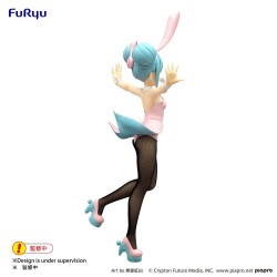 Statuette PVC Hatsune Miku BiCute Wink Pearl Pink Color Ver