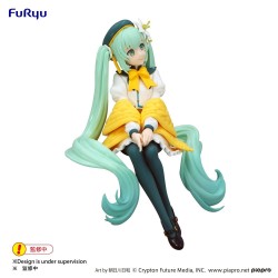 Statuette PVC Hatsune Miku Noodle Stopper Flower Fairy Lily White Ver