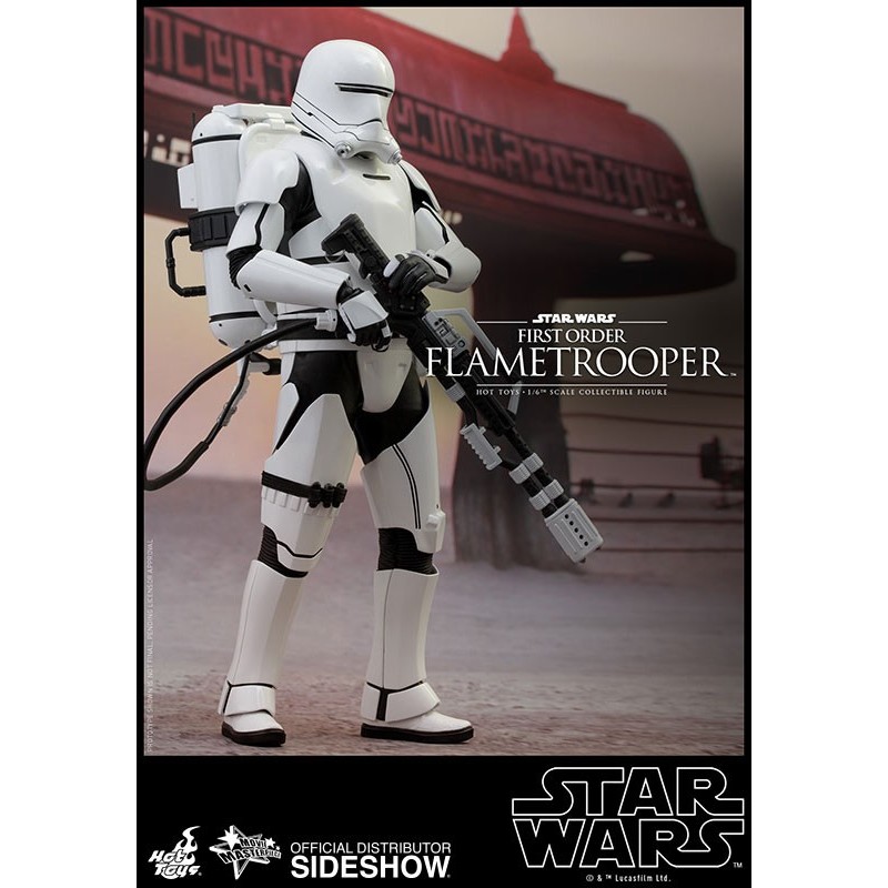 Figurine Hot Toys Movie Masterpiece Star Wars Episode VII 1/6 First Order Flametrooper
