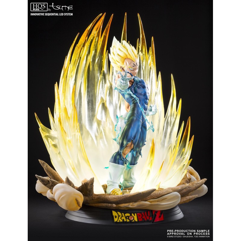 Statuette en résine Dragon Ball Z HQS+ Majin Vegeta