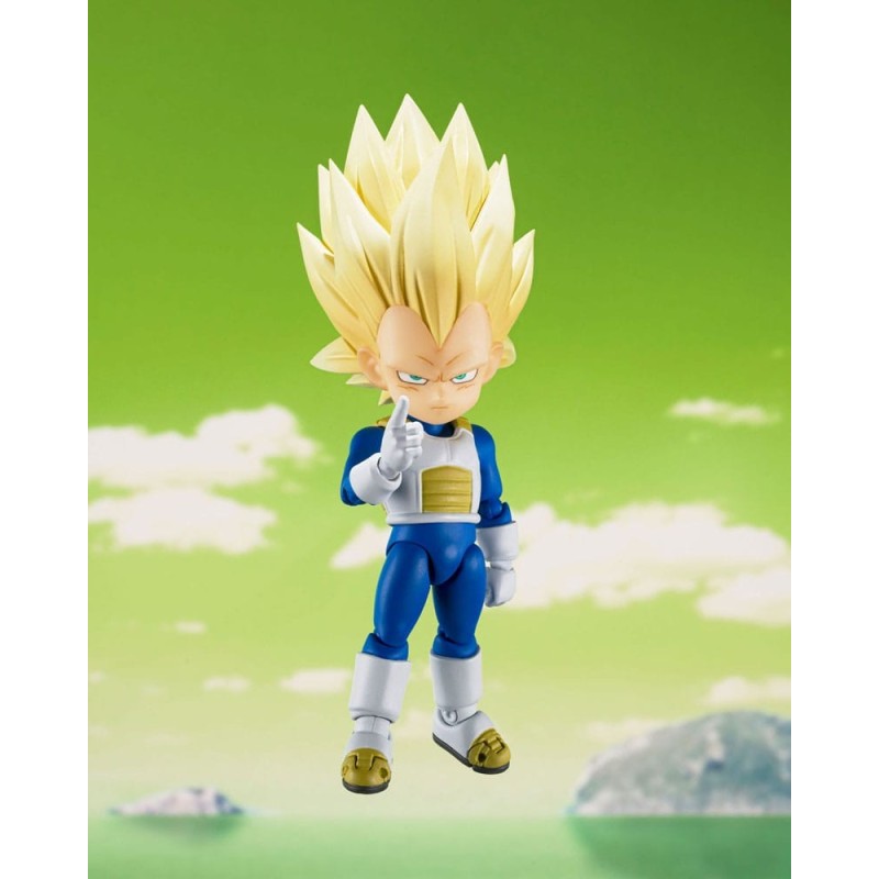 Figurine Dragon Ball Daima S.H. Figuarts Mini Vegeta Super Saiyan 3 Figurine Dragon Ball Daima S.H. Figuarts Mini Vegeta Super Saiyan 3