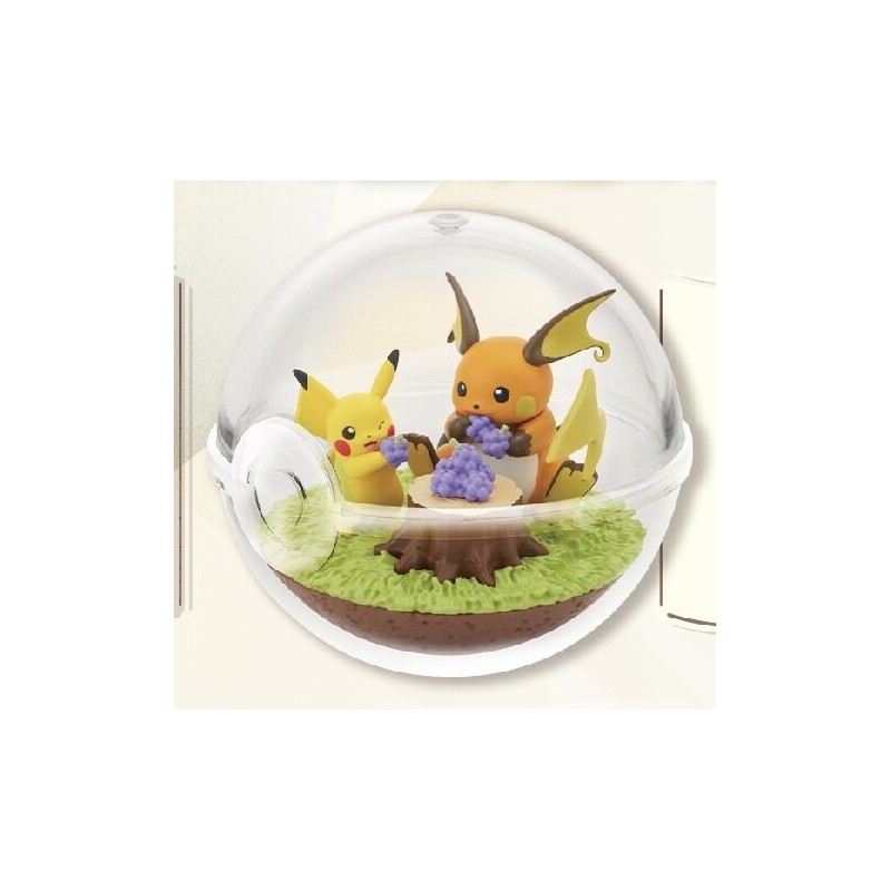 Pokemon Terrarium Collection 14 Pikachu et Raichu