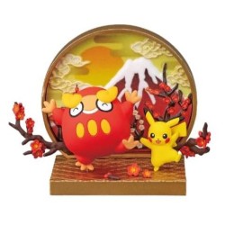 Pokemon Wanomado Collection Darumarond et Pikachu