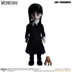Poupée Wednesday Living Dead Dolls Wednesday Addams