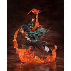 Statuette Demon Slayer Figuarts Zero Kamado Tanjiro Kyojuro Rengoku's Sword Guard Version