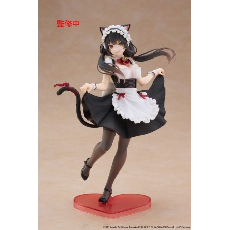 Figurine Date A Live V Coreful Kurumi Tokisaki Cat Ear Maid Version