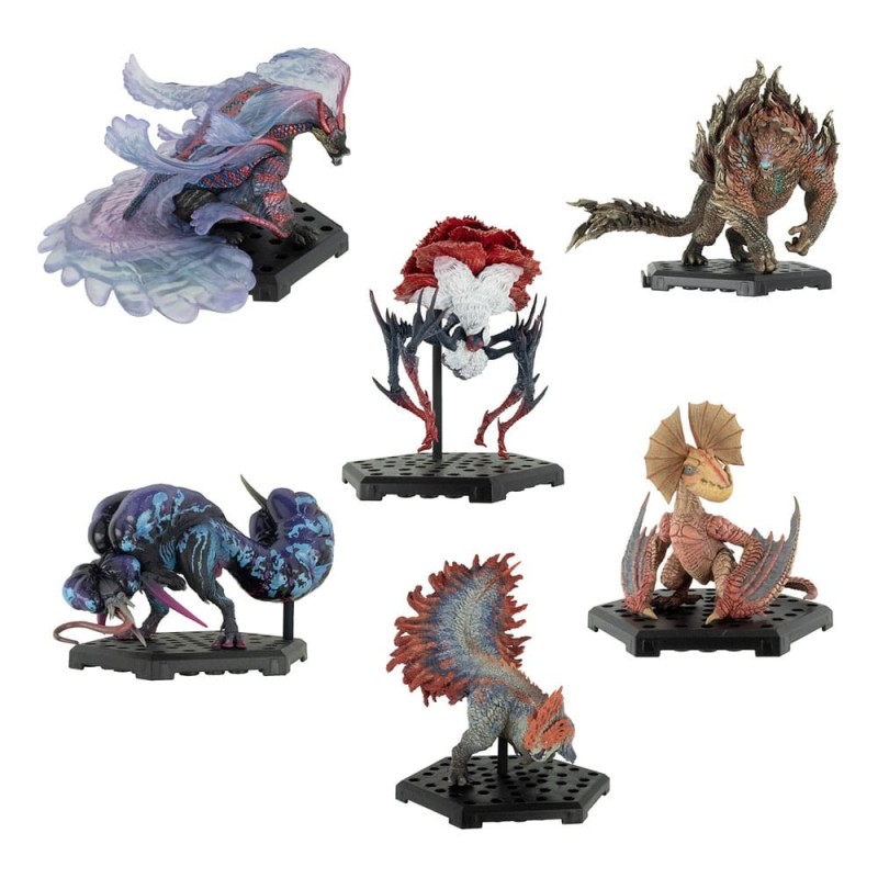 Lot de 6 figurines Monster Hunter CFB MH Standard Model Plus Vol. 28 Lot de 6 figurines Monster Hunter CFB MH Standard Model Plus Vol. 28