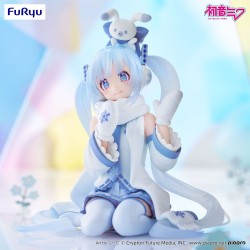 Figurine Hatsune Miku Noodle Stopper Snow Miku Sky Town 10th Version