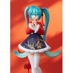 Statuette Character Vocal Series 01: Hatsune Miku Pop Up Parade Hatsune Miku Sourxuan Chinese New Year Version