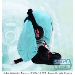 Figurine en peluche Hatsune Miku Project Diva Arcade Future Tone Fuwa Petit Hatsune Miku Kitty Cat LL