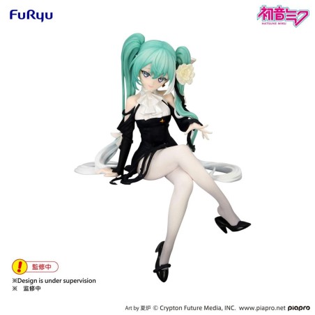 Figurine Hatsune Miku Noodle Stopper Flower Fairy White Rose