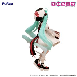Figurine Hatsune Miku x Tirol Choco Trio-Try-iT Hatsune Miku Milk Version