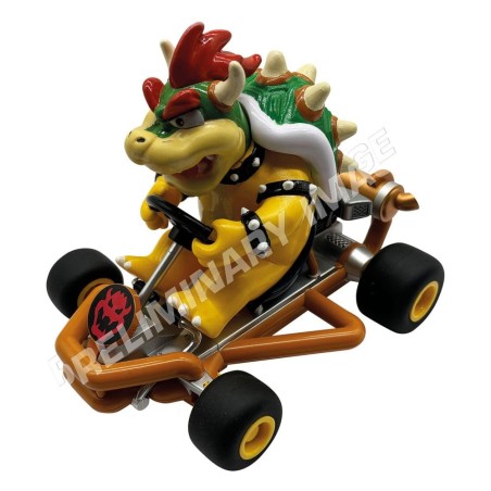 Voiture télécommandée Super Mario Kart  RC 1/18 2,4GHz Pipe Kart Bowser