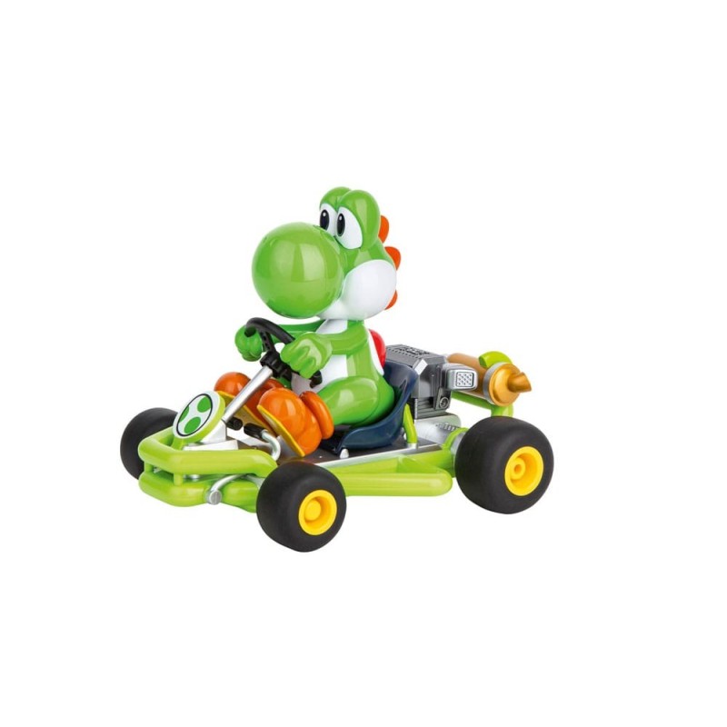 Voiture télécommandée Super Mario Kart RC 1/18 2,4GHz Pipe Kart Yoshi