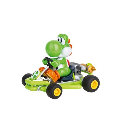 Voiture télécommandée Super Mario Kart RC 1/18 2,4GHz Pipe Kart Yoshi