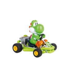 Voiture télécommandée Super Mario Kart RC 1/18 2,4GHz Pipe Kart Yoshi