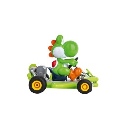 Voiture télécommandée Super Mario Kart RC 1/18 2,4GHz Pipe Kart Yoshi