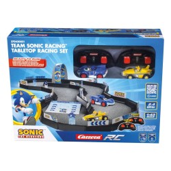 Circuit de courses avec voitures télécommandées RC 1/43 2,4GHz Sonic the Hedgehog