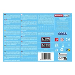 Voiture télécommandée Sonic the Hedgehog RC 1/18 2,4GHz Sonic