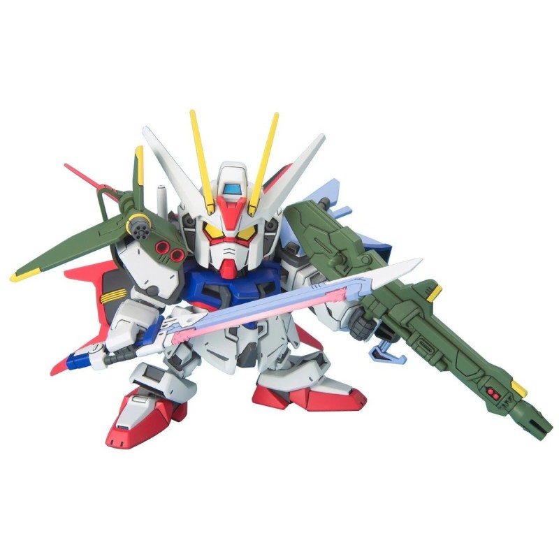 Maquette SD Gundam BB Senshi Strike Gundam Striker Weapon System