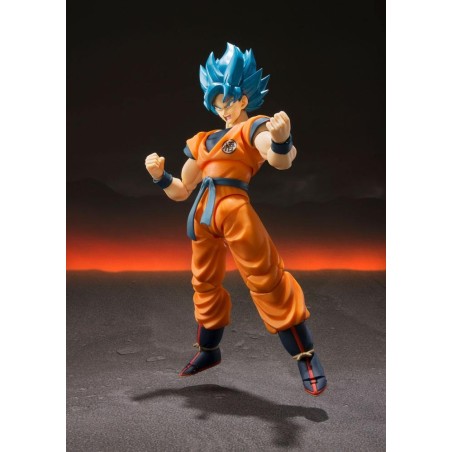 Figurine Dragon Ball Super Broly S.H. Figuarts Super Saiyan God Super Saiyan Goku Super