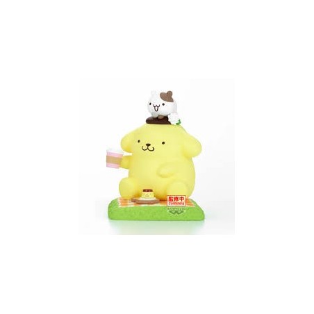 Figurine Sanrio Characters Nakayoshi Memories vol.2 Pompompurin et Muffin