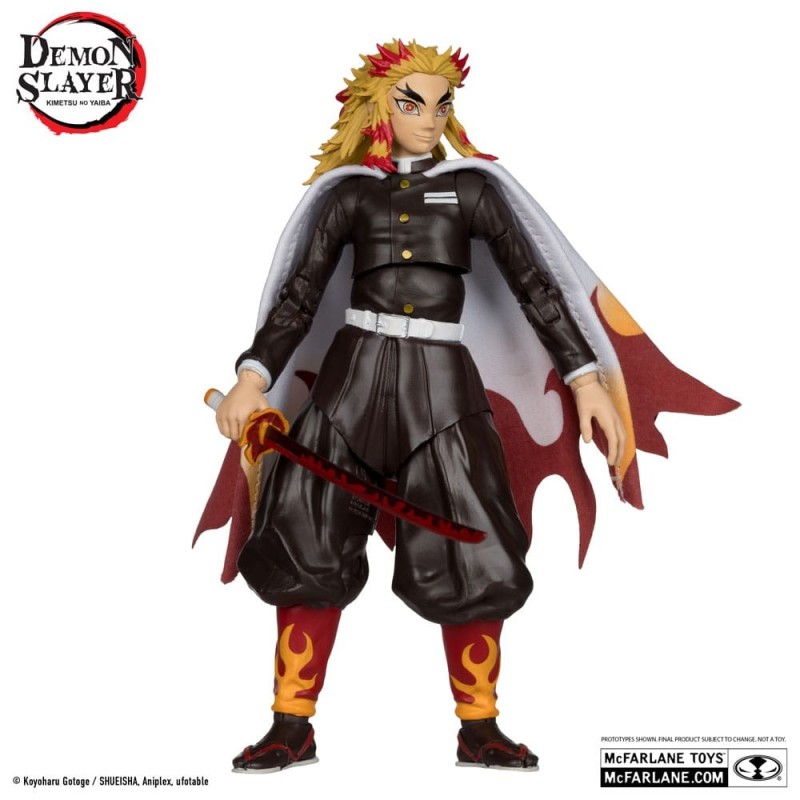 Figurine articulée Demon Slayer  Kyojuro Rengoku