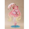 Figurine Hatsune Miku AMP Newley Written Sakura Miku Sakura Dress Version