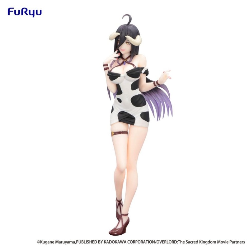 Figurine Overlord Trio-Try-iT Albedo Mini Dress Cow Pattern Version