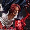 Statuette One Piece P.O.P. SA-MAXIMUM Leader of Red Hair Pirates Red-Haired Shanks Kamusari