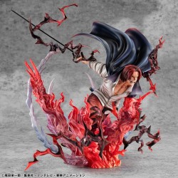 Statuette One Piece P.O.P. SA-MAXIMUM Leader of Red Hair Pirates Red-Haired Shanks Kamusari