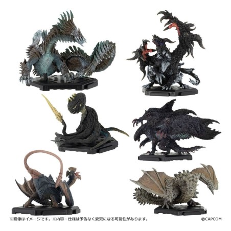 Lot de 6 figurines Monster Hunter CFB MH Standard Model Plus Vol. 30