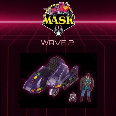 M.A.S.K. Wave 2 véhicule SSC (Stealth Submarine Cycle)