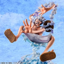 Statuette One Piece Portrait Of Pirates Evolutionary History Monkey D. Luffy Gear Fifth