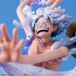 Statuette One Piece Portrait Of Pirates Evolutionary History Monkey D. Luffy Gear Fifth