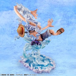Statuette One Piece Portrait Of Pirates Evolutionary History Monkey D. Luffy Gear Fifth