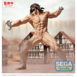 Figurine Attack on Titan GigantiX Eren Yeager Attack Titan Version