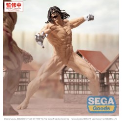 Figurine Attack on Titan GigantiX Eren Yeager Attack Titan Version