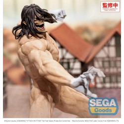 Figurine Attack on Titan GigantiX Eren Yeager Attack Titan Version