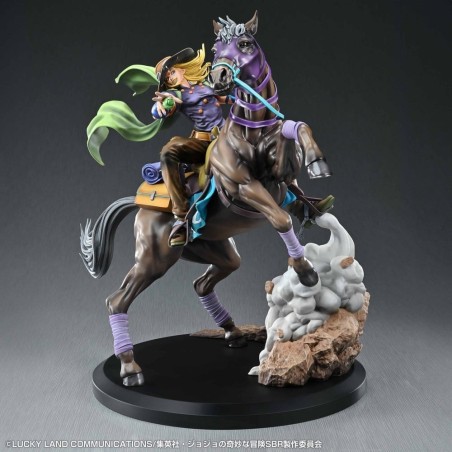 Statuette JoJo's Bizarre Adventure: Steel Ball Run Gyro Zeppeli & Valkyrie