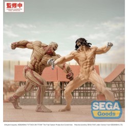 Figurine Attack on Titan GigantiX Reiner Braun Armored Titan Version