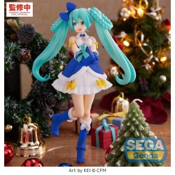 Figurine Character Vocal Series 01: Hatsune Miku High Premium Hatsune Miku Sapphire Christmas Version