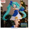 Figurine Character Vocal Series 01: Hatsune Miku High Premium Hatsune Miku Sapphire Christmas Version